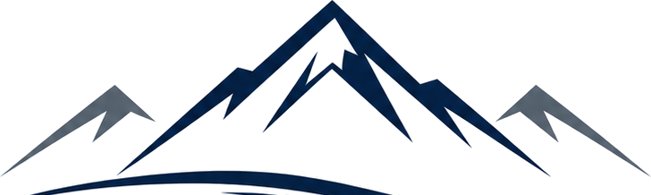 Cascade mountain logo mark